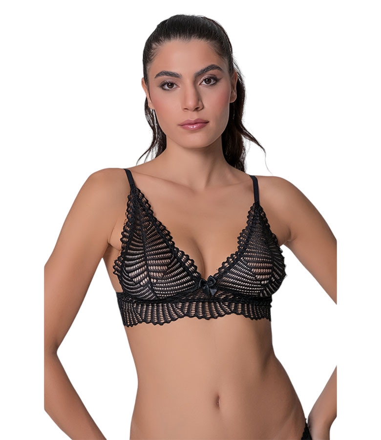 Δαντελένιο Bralette Χωρίς Μπανέλα 