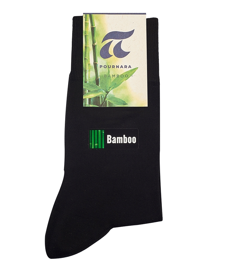 Pournaras Κάλτσα Ανδρική Μεσαία από Bamboo 