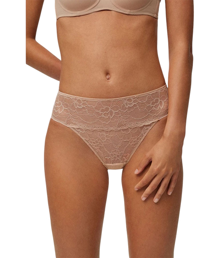 Lace midi panty