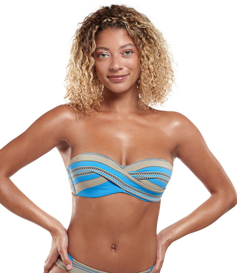 Crool Strapless Bikini Top