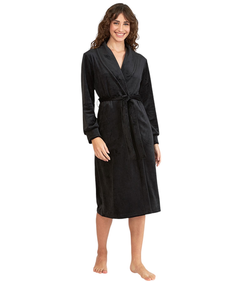 Woman's Velvet Robe