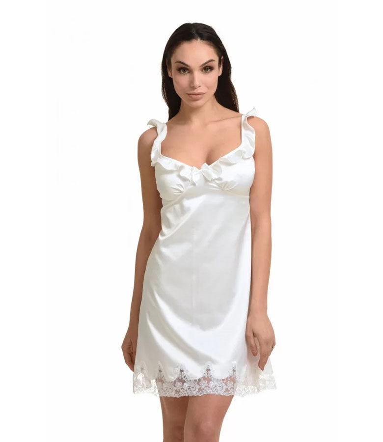 Miss Rosy satin Nightdress