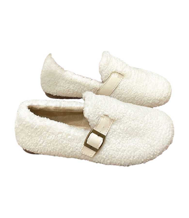 Woman 's Fluffy Slippers