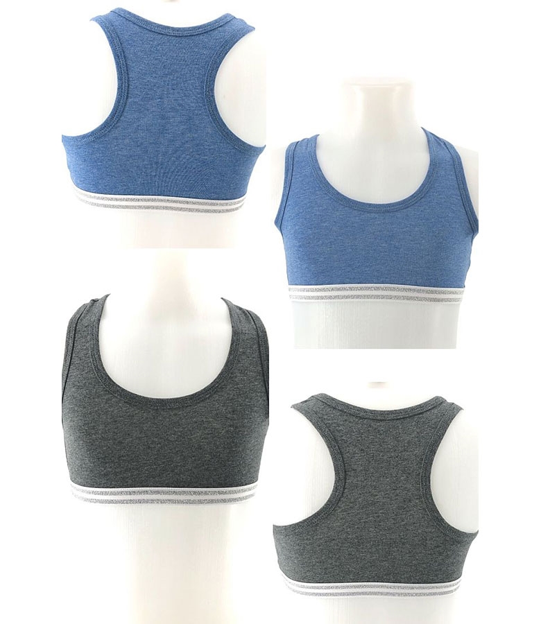 Ider Εφηβικό Βαμβακερό Μπουστάκι 2Pack
