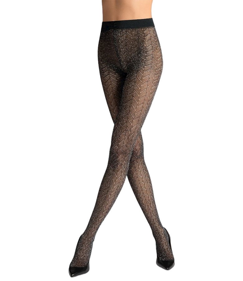 Elastic Lurex Tights 60Den