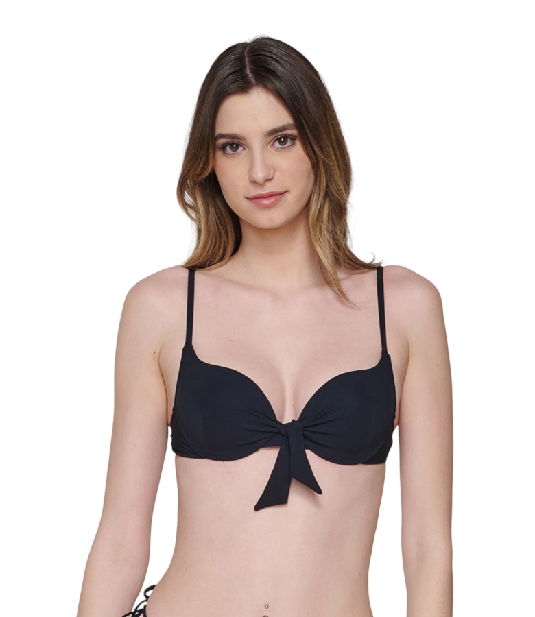 Luna Bikini Push Up Top Blue Sense