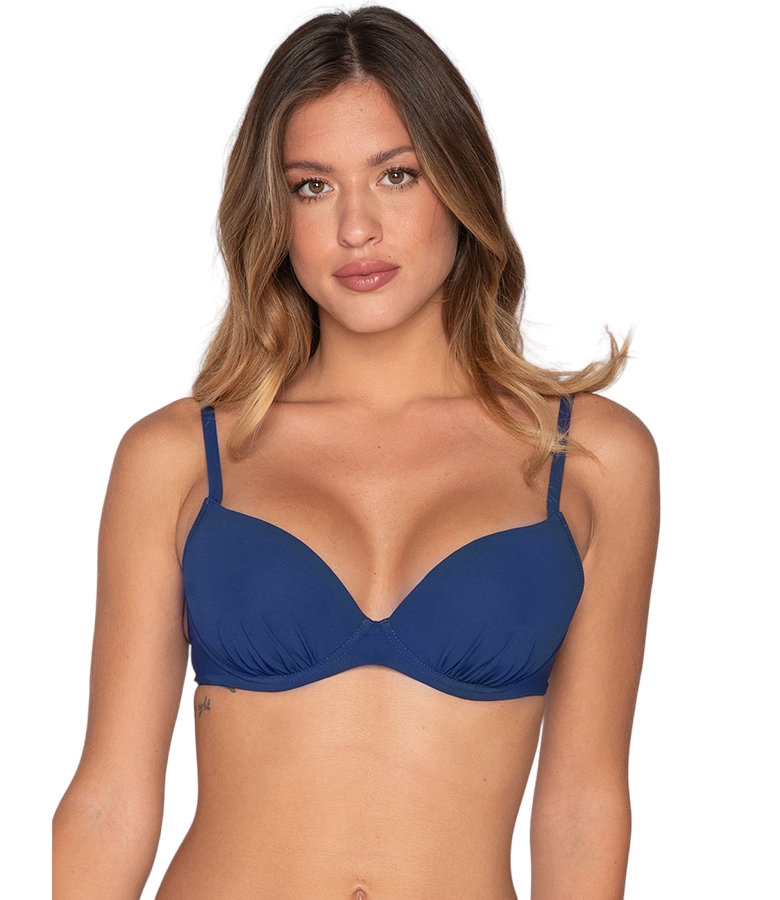 Luna Bikini Σουτιέν Balconette Blue Sense