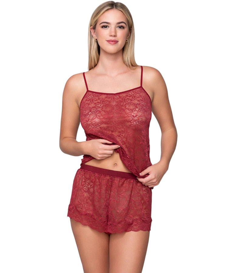 Luna Γυναικείο Δαντελένιο Shorts Micro Touch Lace 