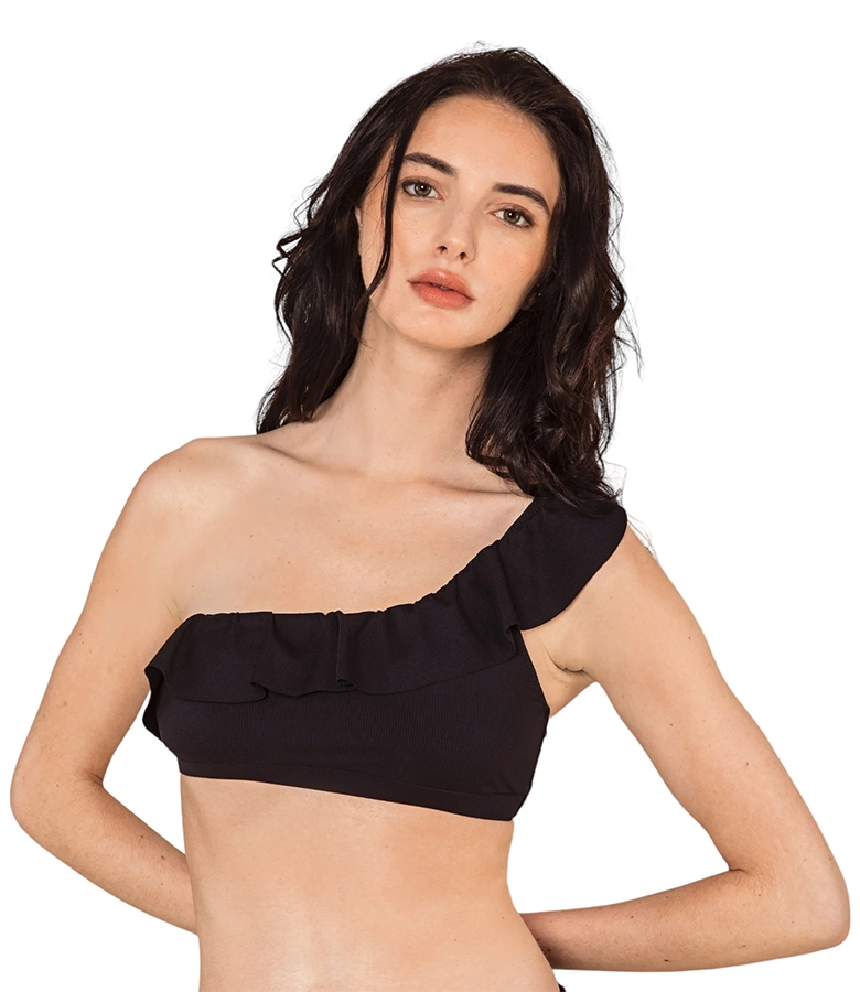 Bilitis One Shoulder Rib Top