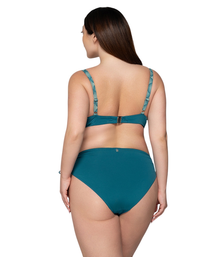 Retro ruched side bottom