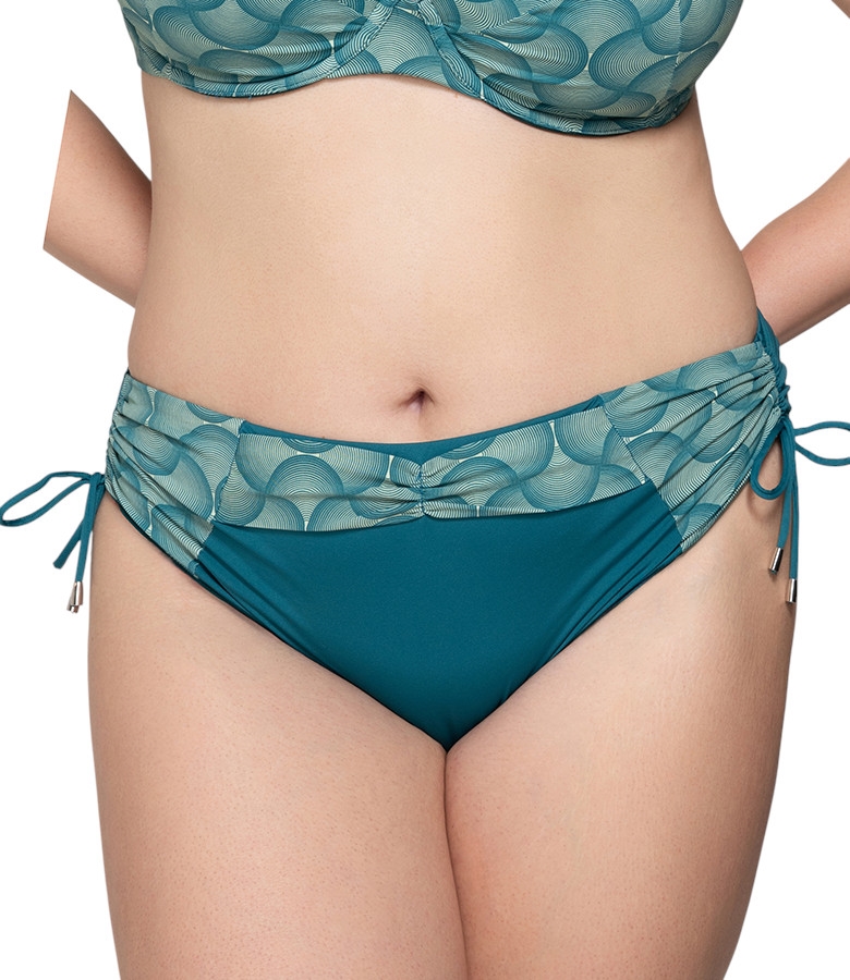 Retro ruched side bottom