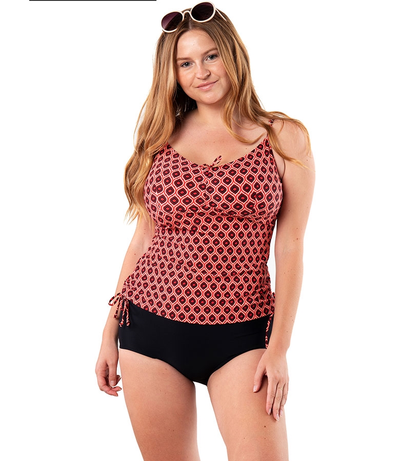 Γυναικείο Μαγιό Tankini, Top με Μπόξερ