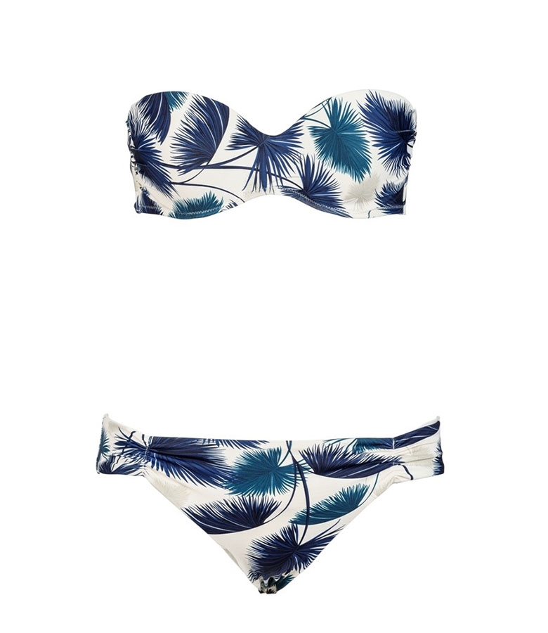 Bilitis Μπικίνι Σετ Strapless με Brazilian