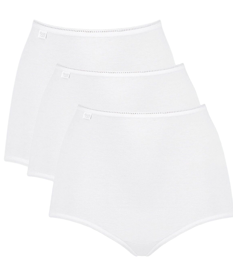 Sloggi Γυναικείο Βαμβακερό Ψηλόμεσο Boxer 24/7 Cotton Maxi 3Pack