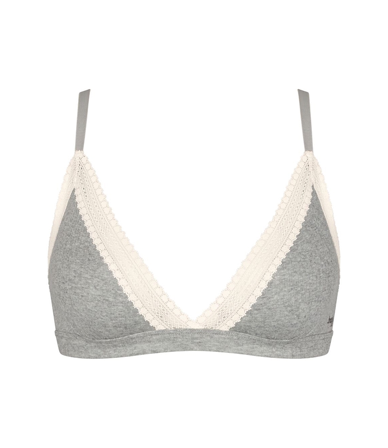 Sloggi Σουτιέν Bralette από Οργανικό Βαμβάκι Go Ribbed