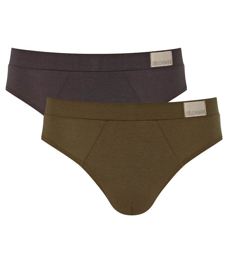 Sloggi Ανδρικό Σλιπ GO Natural H Brief 2Pack