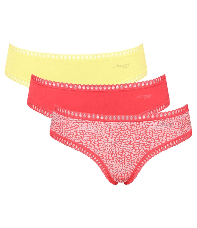 Sloggi Γυναικείο Hipster Gο Crush 3Pack