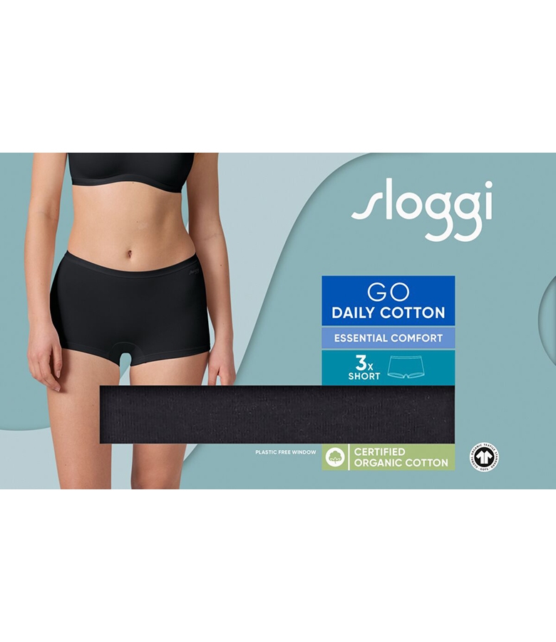 sloggi GO Daily Cotton Short 3P