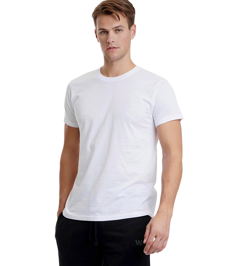 Walk Ανδρικό T-Shirt Βαμβακερό 