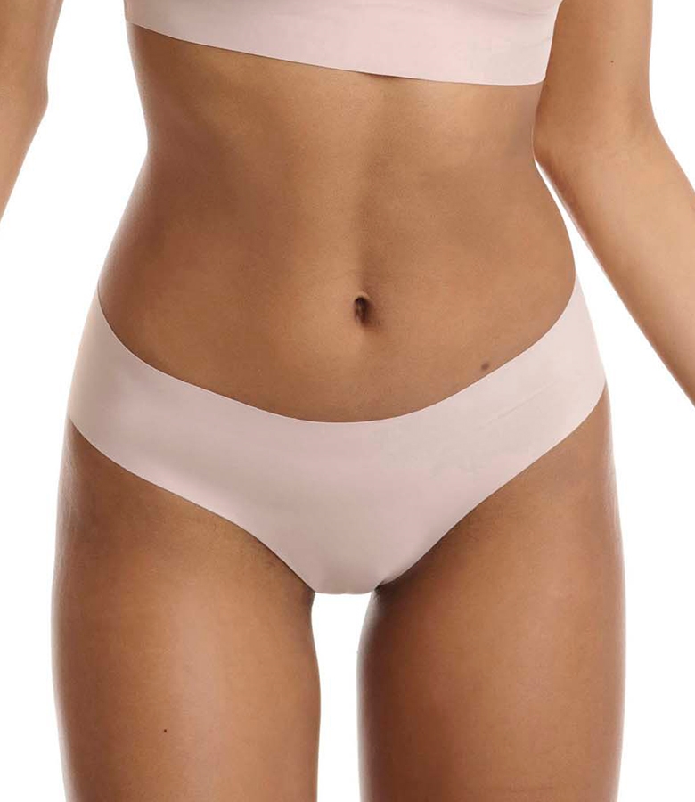Woman 's Microfiber Lasercut Slip 2-Pack