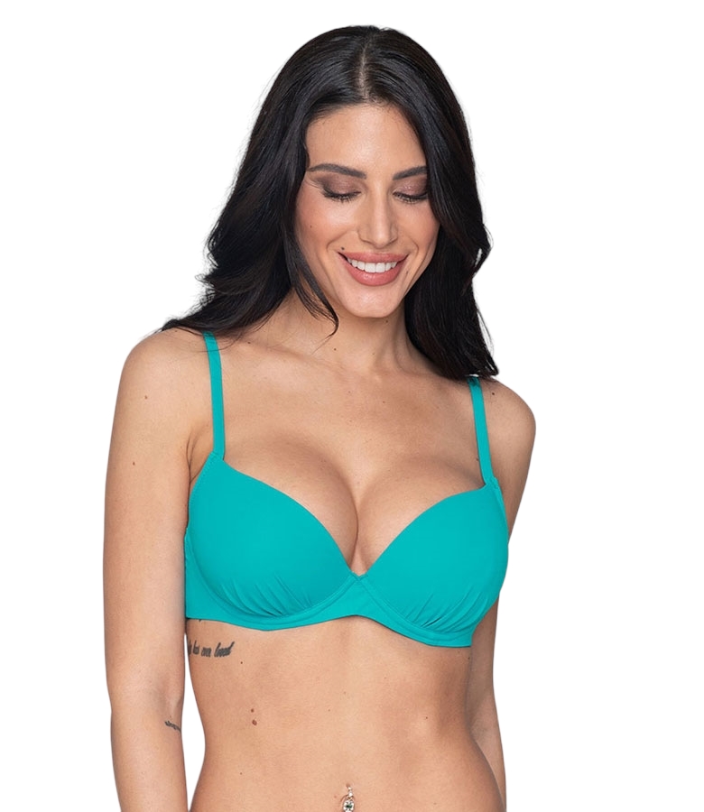 Luna Bikini Σουτιέν Balconette Blue Sense