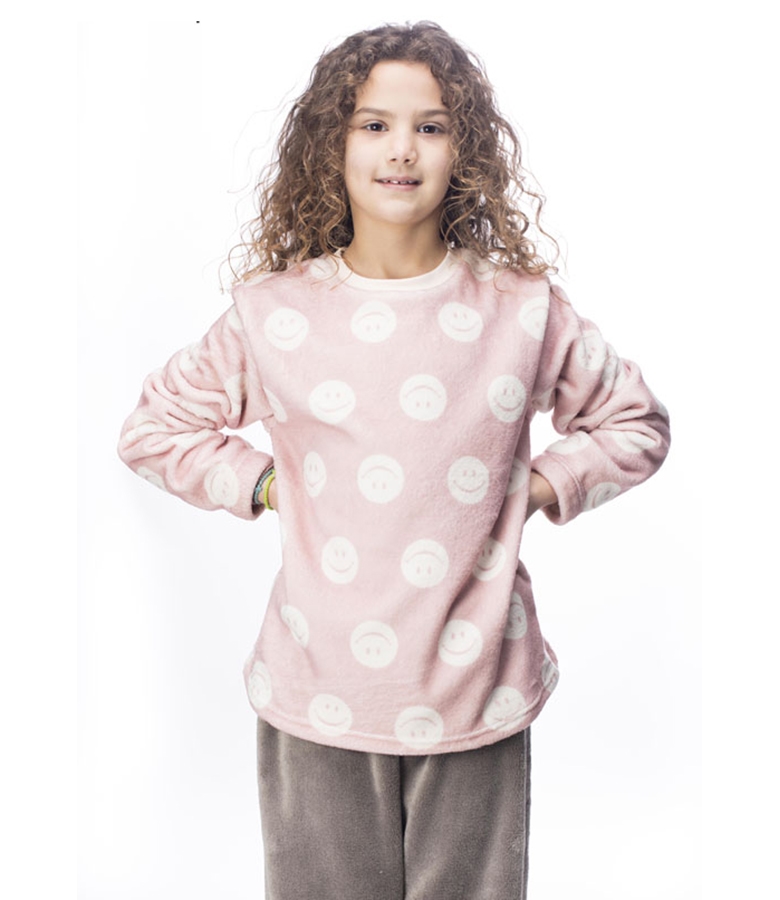 Εφηβική Πιτζάμα για Κορίτσι Fleece 